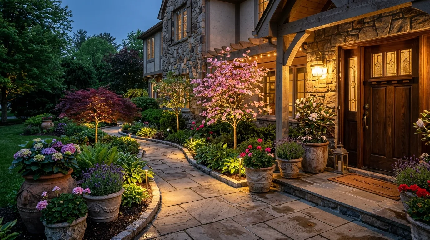 Front Bed With Seasonal Color
